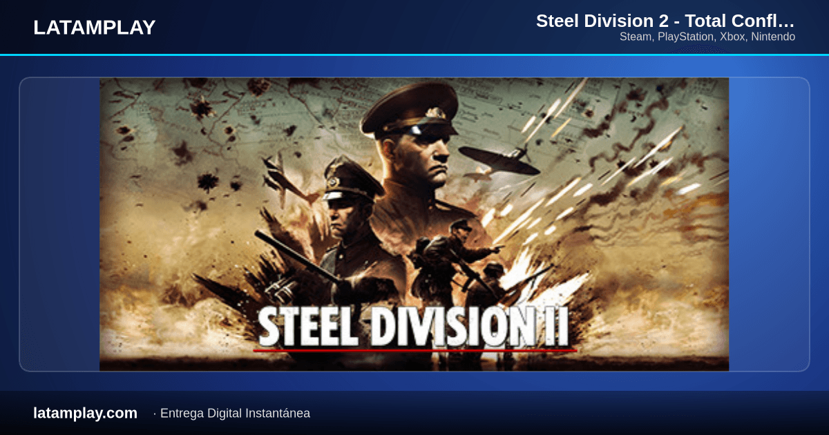 Steel Division 2 - Total Conflict Edition - Comprar en LATAMPLAY Colombia