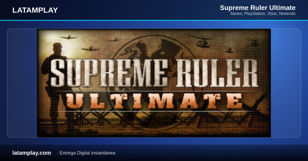 Supreme Ruler Ultimate - Código Digital PC Steam