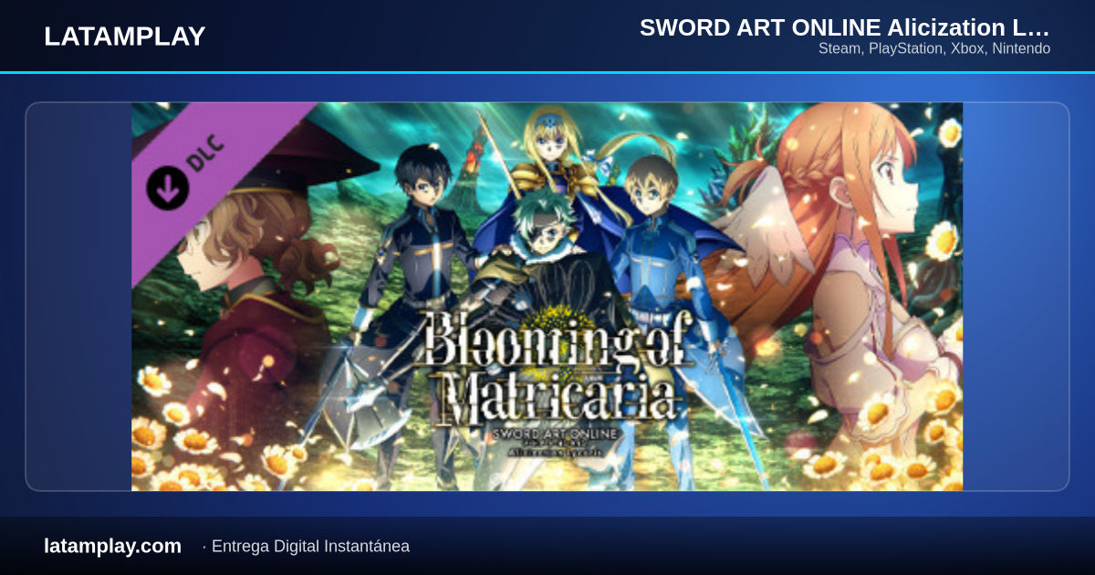 SWORD ART ONLINE Alicization Lycoris Premium Pass - Comprar en LATAMPLAY Colombia