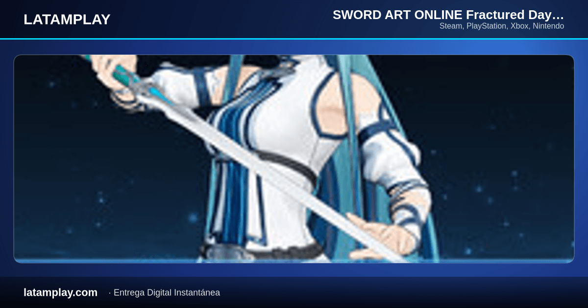 SWORD ART ONLINE Fractured Daydream - Comprar en LATAMPLAY Colombia