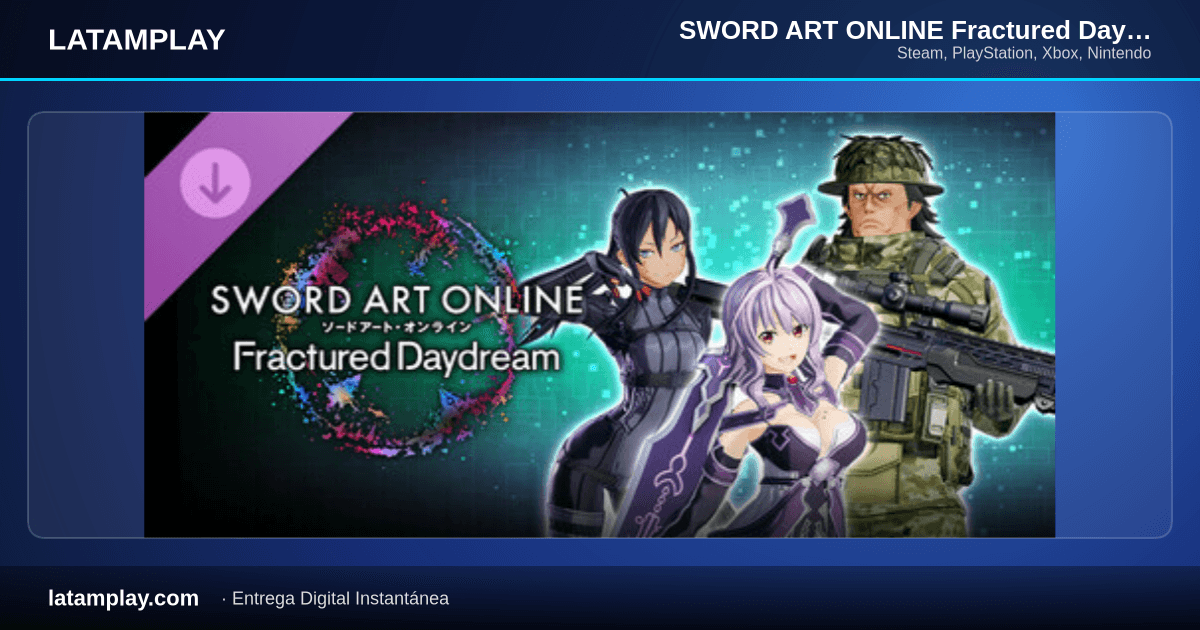 SWORD ART ONLINE Fractured Daydream Character Pass Vol. 1 - Comprar en LATAMPLAY Colombia