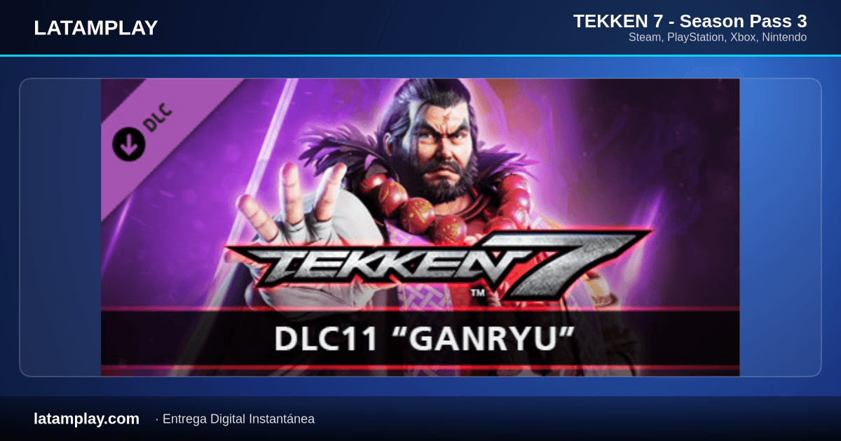 TEKKEN 7 - Season Pass 3 - Comprar en LATAMPLAY Colombia