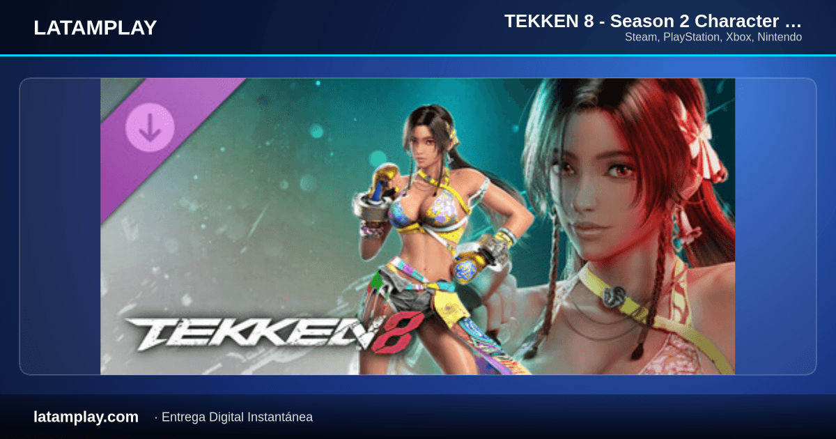 TEKKEN 8 - Season 2 Character & Stage Pass - Comprar en LATAMPLAY Colombia