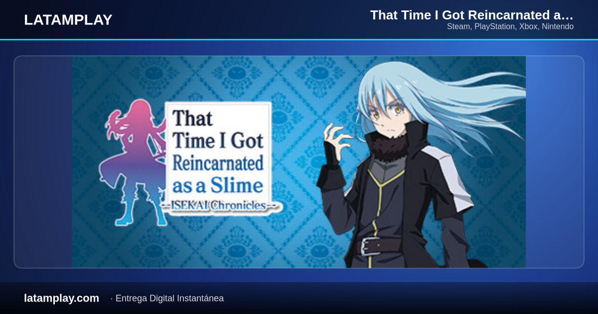 That Time I Got Reincarnated as a Slime ISEKAI Chronicles Digital Deluxe Edition - Comprar en LATAMPLAY Colombia