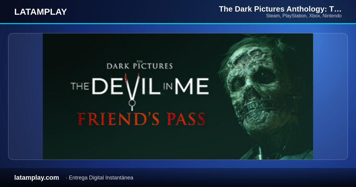 The Dark Pictures Anthology: The Devil in Me - Comprar en LATAMPLAY Colombia