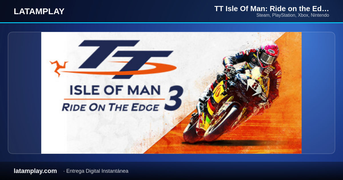 TT Isle Of Man: Ride on the Edge 3 - Racing Fan Edition - Comprar en LATAMPLAY Colombia