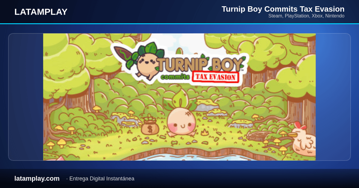 Turnip Boy Commits Tax Evasion - Comprar en LATAMPLAY Colombia