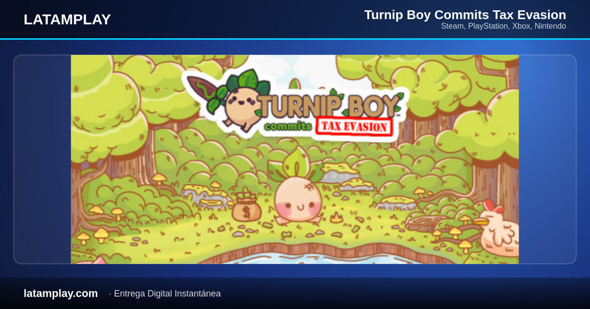Turnip Boy Commits Tax Evasion - Comprar en LATAMPLAY Colombia