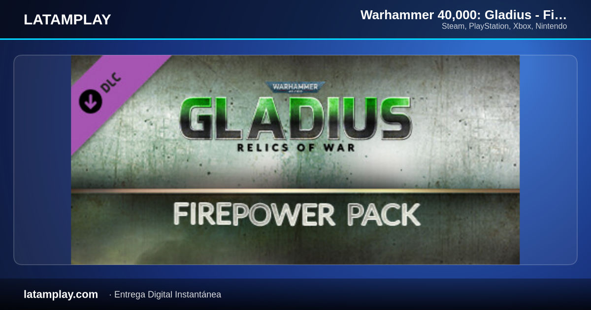 Warhammer 40,000: Gladius - Firepower Pack - Comprar en LATAMPLAY Colombia