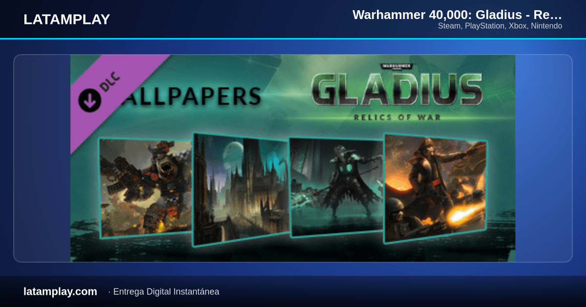 Warhammer 40,000: Gladius - Relics of War - Wallpapers - Comprar en LATAMPLAY Colombia