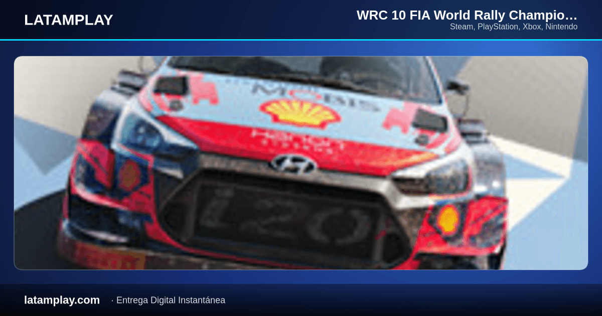 WRC 10 FIA World Rally Championship - Comprar en LATAMPLAY Colombia