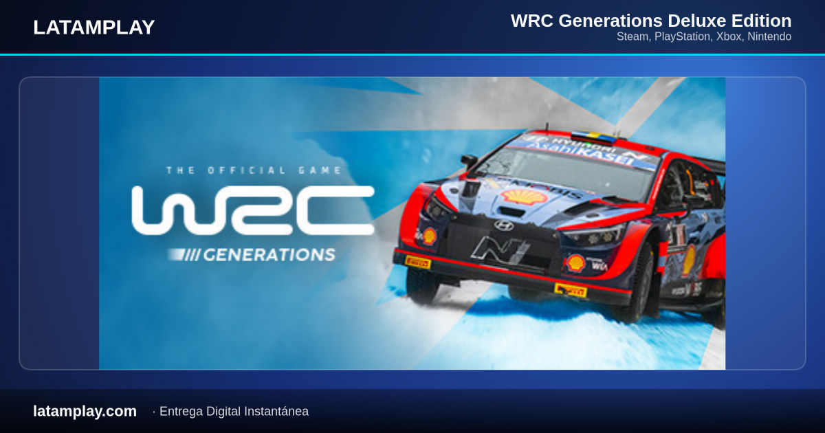 WRC Generations Deluxe Edition - Comprar en LATAMPLAY Colombia