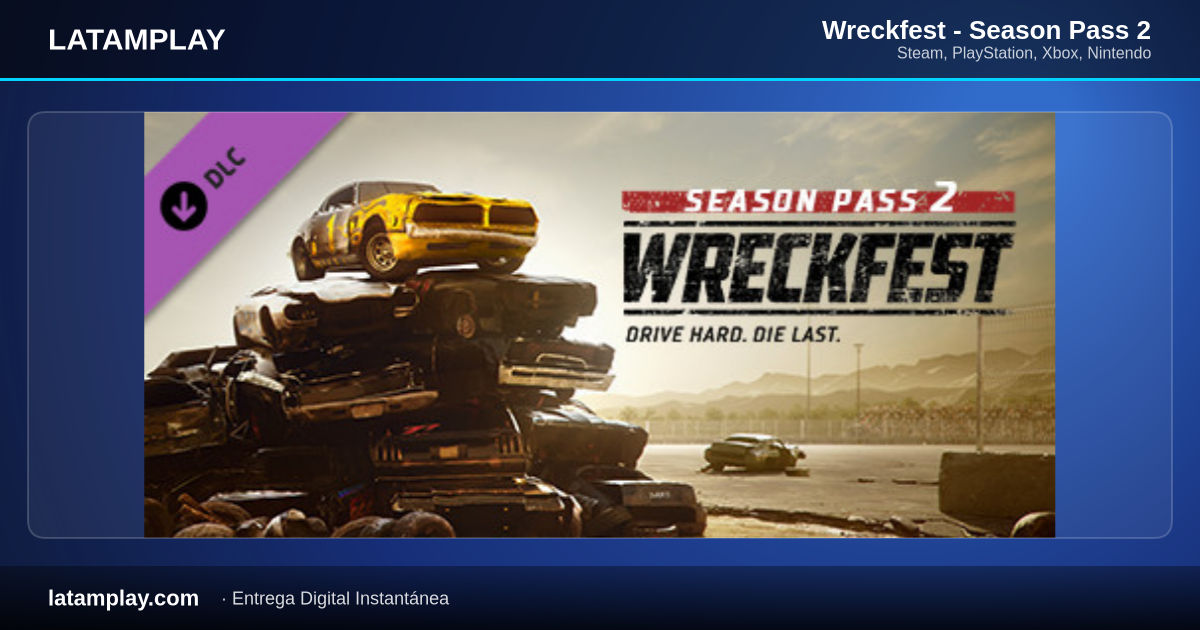 Wreckfest - Season Pass 2 - Comprar en LATAMPLAY Colombia